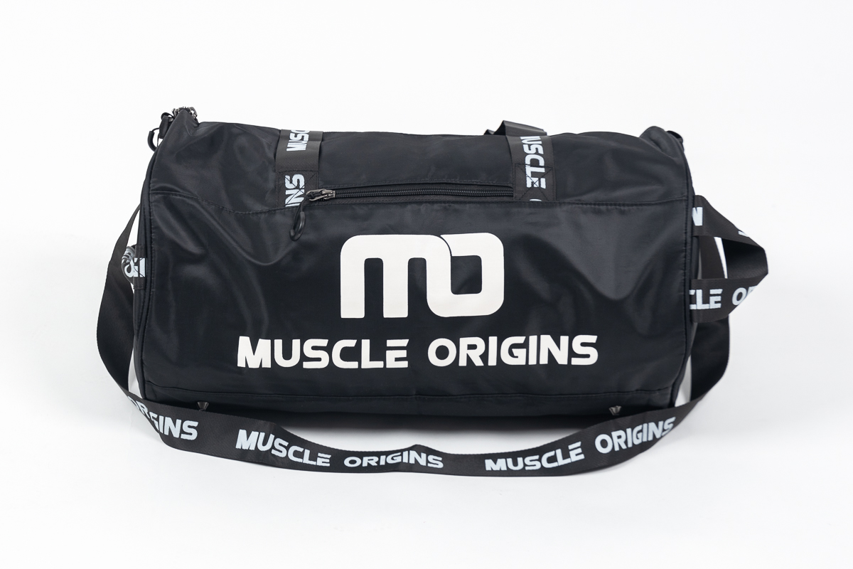 BodyBuilding Gym Bag/ Sport Bag/Tourist Bag (Black, Kit Bag)